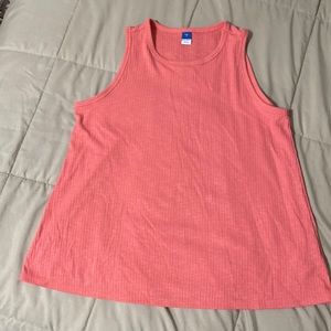 Women Old Navy Coral Loose fit Tank Size Small